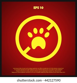 no pets icon