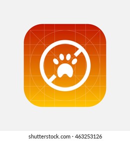 no pets icon