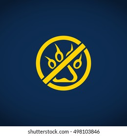 no pets icon