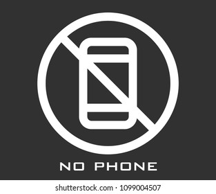 No Phone icon