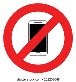 No phone sign.