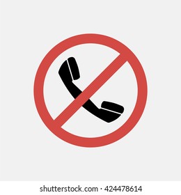 No Phone Sign