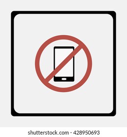 No phone sign