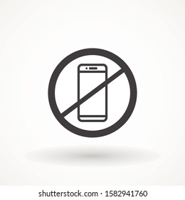 No phone sign. No Activated mobile phone. Do not use smartphone depicting banned activities. ban prohibition for using smartphone