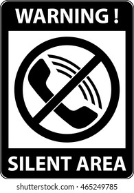 No phone, telephone, cellphone and smartphone prohibited symbol. Sign indicating the prohibition or rule. Warning and forbidden. Flat design. Vector illustration. Easy to use and edit. EPS10.