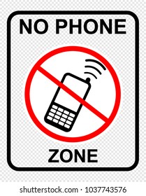 no phone zone, sign