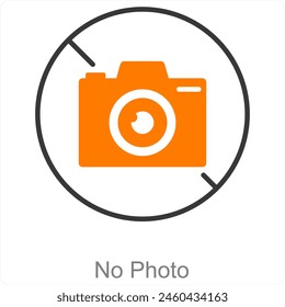 No Photo and blank icon concept