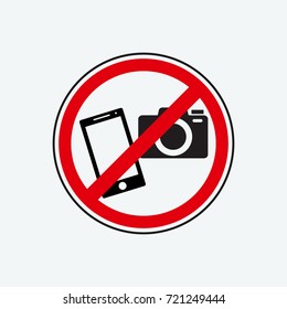 No Photo Icon Vector