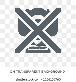 No photo sign icon. No photo sign design concept from Museum collection. Simple element vector illustration on transparent background.