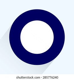 No photographing sign icon, vector illustration. Flat design style 