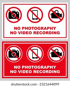 no photography video handphone prohibited forbidden area sign printable symbol set silhouette icon mobile phone and camera design 