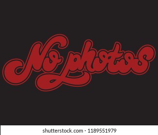 No photos. Vector handwritten lettering isolated . Template for card, poster, banner, print for t-shirt, pin, badge, patch.