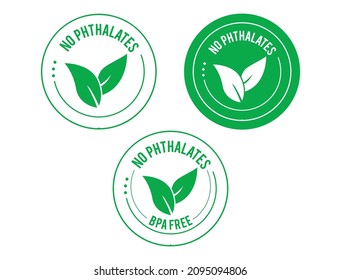 no phthalates icon vector illustration