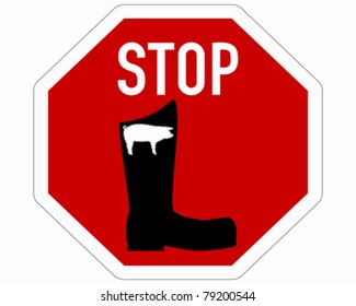 No pigskin boots