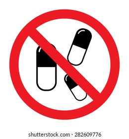 No pill sign