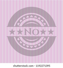 No pink emblem. Retro