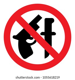 no pistol icon