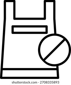 Sem Saco De Plástico Ícone Para O Seu Projeto