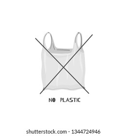 No plastic bags. Zero waste lifestyle. Eco lifestyle. Save planet. Care of nature. Vegan. Go green. Refuse, reduce, reuse, recycle, rot. Wasteless technology. Unique design. Vector illustration, eps10