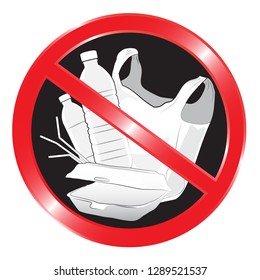 No plastic sign.