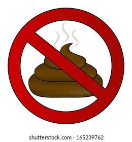 No poop sign