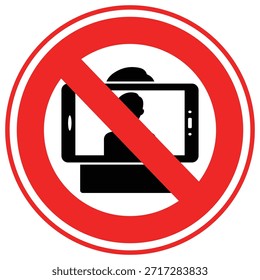  Icono de Vector de Selfie sin retrato que puede modificarse o editarse fácilmente


