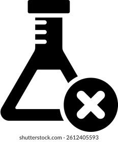 No Preservatives Icon Glyph Vector Illustration
