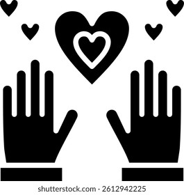 No racism Glyph Icon Vector Design