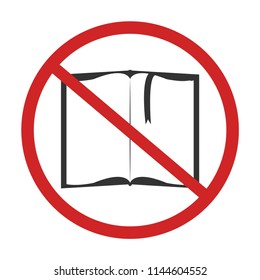 No read a book icons set great for any use vector