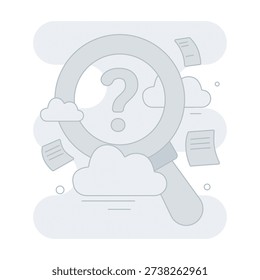 No Result Found Empty States Illustration
