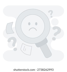 No Result Found Empty States Illustration