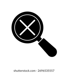 ícone Sem Resultados estrutura de tópicos traçado editável traçado linha desenho eps