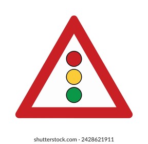 No road sign vector illustration