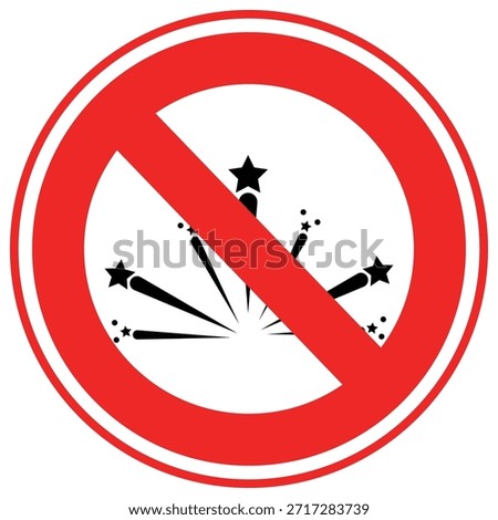 No Rocket Stars Vector icon which can easily modify or edit

