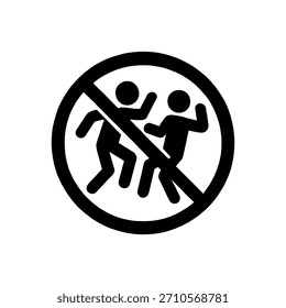 Ningún icono áspero del juego aislado en el fondo blanco