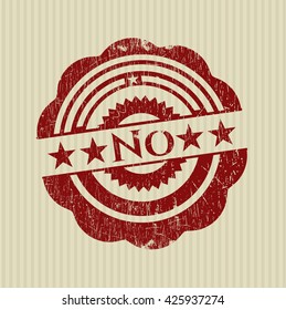 No rubber stamp