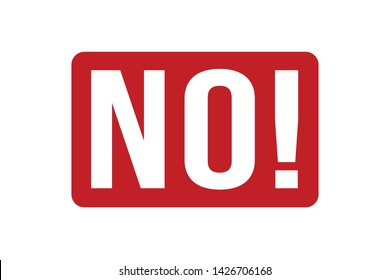 No Rubber Stamp. No Stamp Seal – Vector