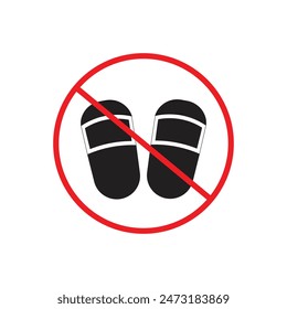 No Sandals Zone Sign Enforce Dress Code in Designated Areas