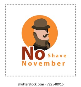No shave november avatar with hair,beard,mustache 