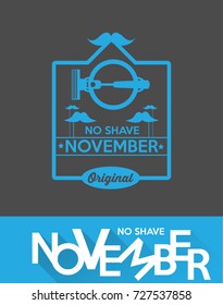 No shave november label 4