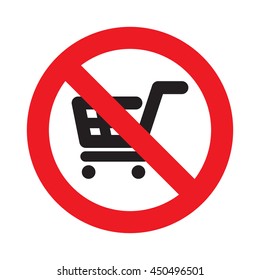 no shopping carts allowed