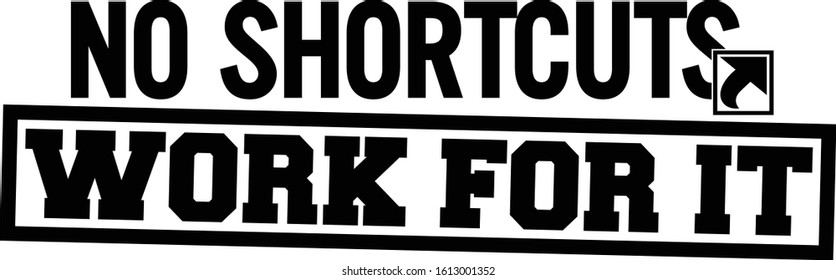 No shortcuts work for it. Motivational text.