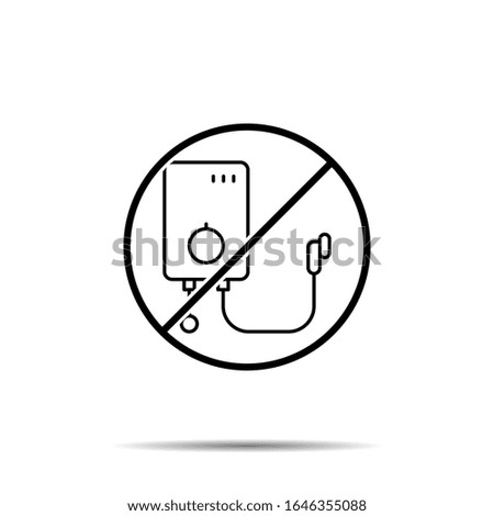 bathing prohibited