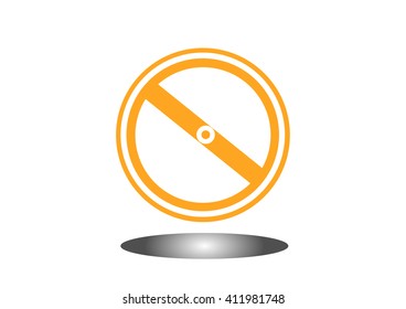 No Sign. Vector