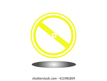 No Sign. Vector