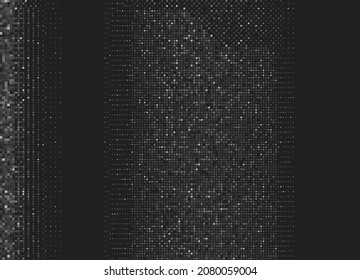 no signal broadcasting chaos pixels vector background design 