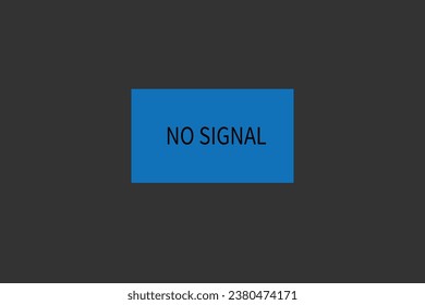 No signal, Glitch no signal on black backdrop, television broadcast glitch. Old video template. Pixel digital noise. Vector illustration. abstract technology background
