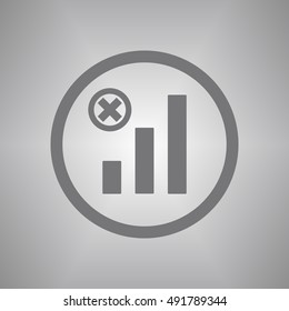 no signal  icon.