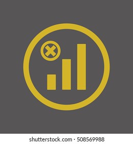 no signal  icon.