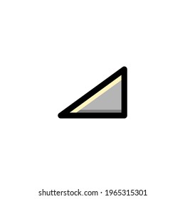 No Signal Icon, isolated on white. User Interface Outline Icon.
